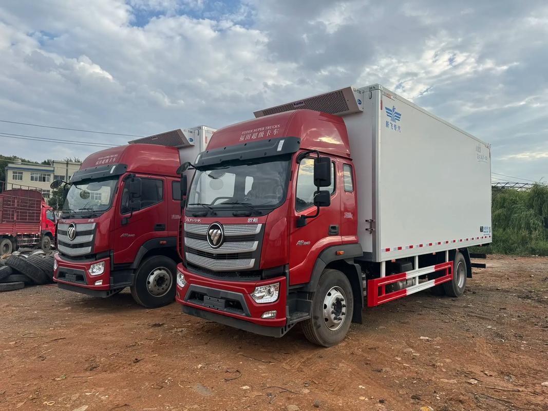 出发6.8米新飞冷藏车,可以选择各种定制化产品,高端的产品强